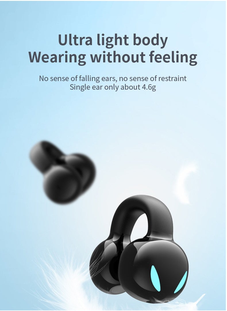Goldfish - Earclip Bluetooth earphones, single ear open HD wireless earphones - Image 1