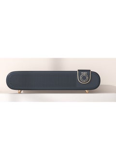 Miniso Stereo Sound Wireless Speaker for Desk  Model: SoundBar01(Navy Blue) 