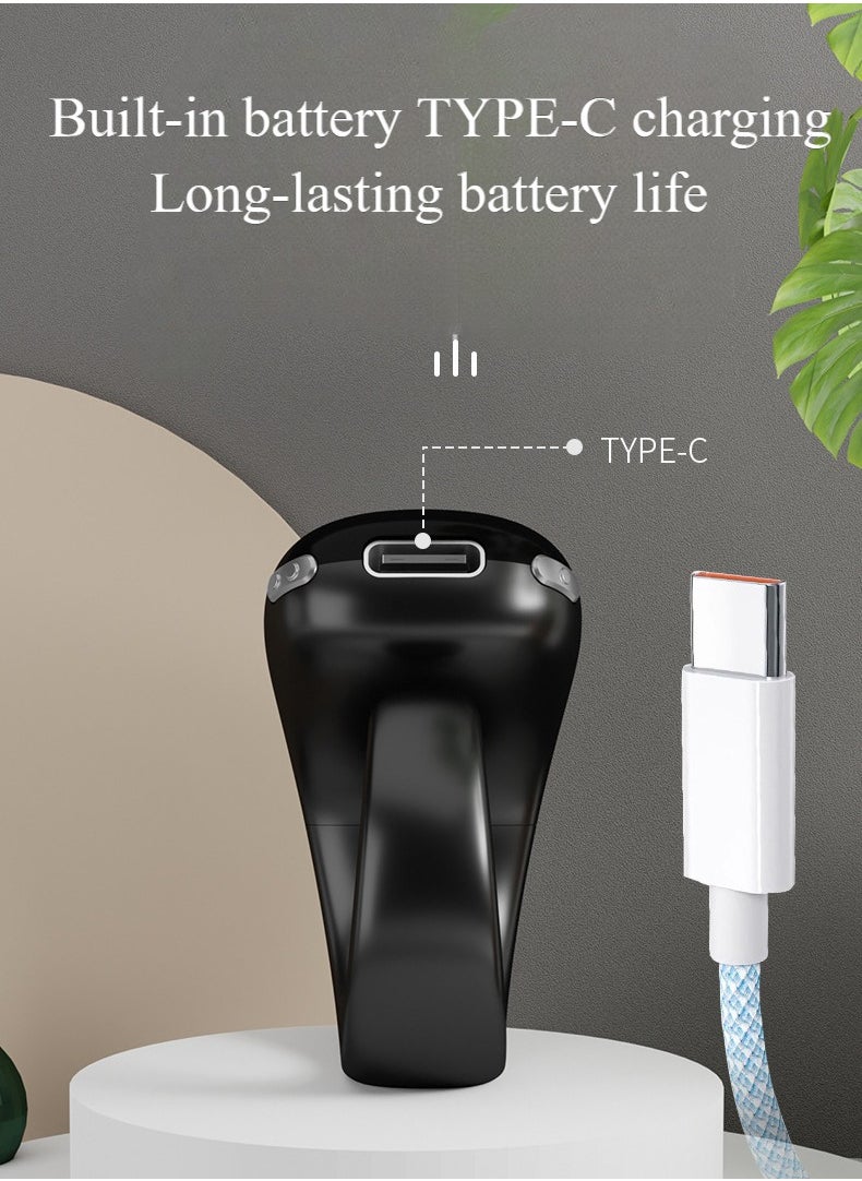 Generic - New Zikr Smart Ring OLED Display, IPX67 Waterproof Ring, Ring Counter, Adjustable Ring Size, 3 Compatible Sizes Included (18 /20 /22 ), Prayer Time Reminder with Reminder, Rosary Counter and Bluetooth Connection - Image 1