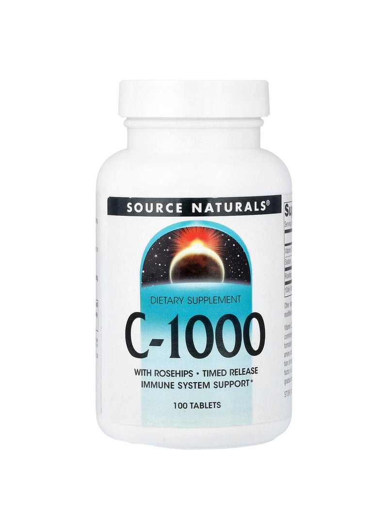 Source Naturals C-1000, 100 Tablets