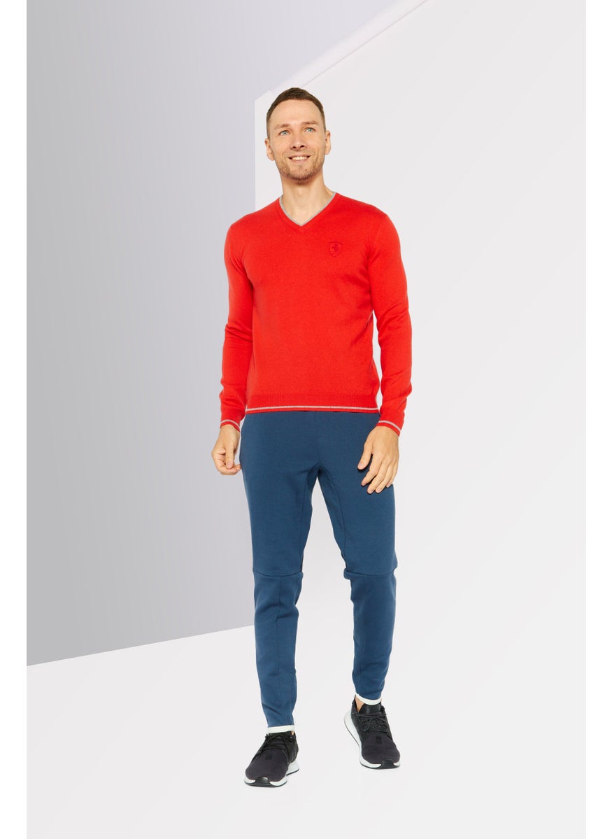 Puma x Ferrari - Men Sportswear Fit Training Sweatshirt, Red - Image 1