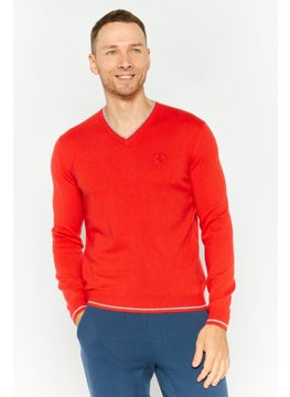Men Sportswear Fit Training Sweatshirt, Red