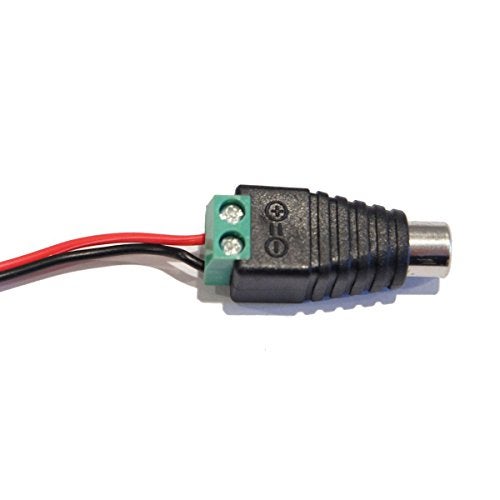HTTX RCA Female Plug to AV Screw Terminal Audio/Video Connector Adapter (10-Pack) - Image 4
