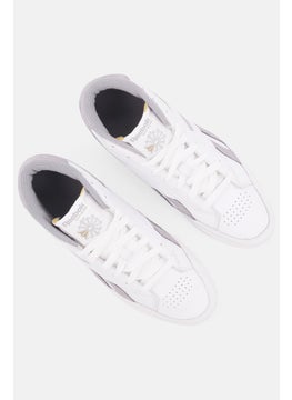 Reebok Men Club C Form HI Lace Up Tennis Shoes, White  - Image 3