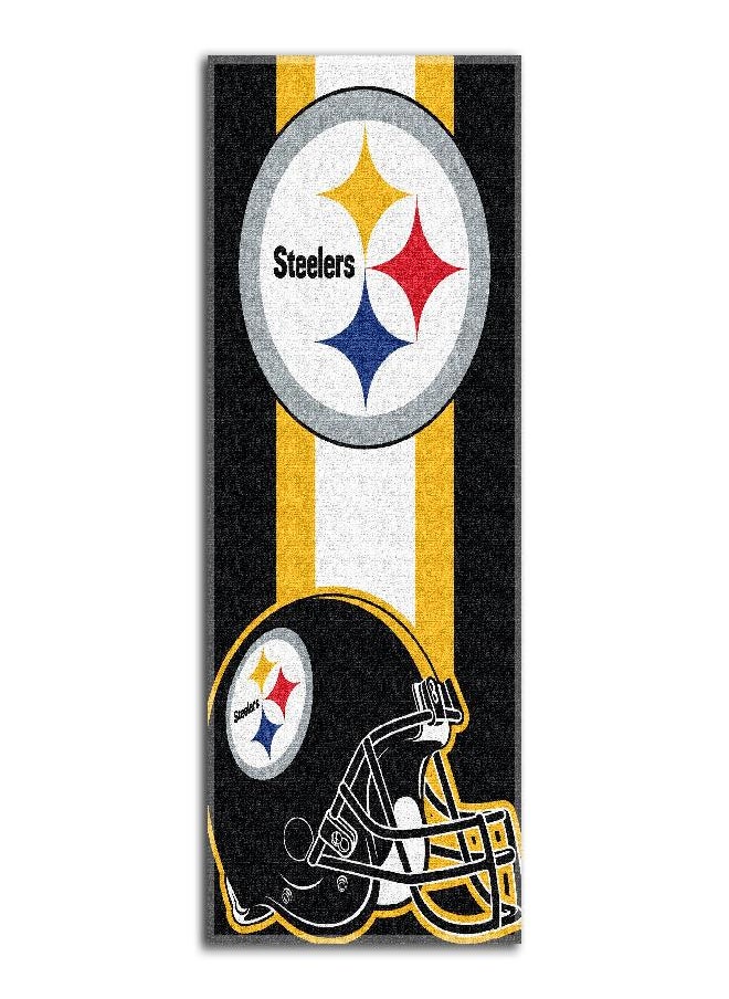 Northwest The Northwest Company NFL Pittsburgh Steelers Beach Towel, 30" x 60", Zone Read 