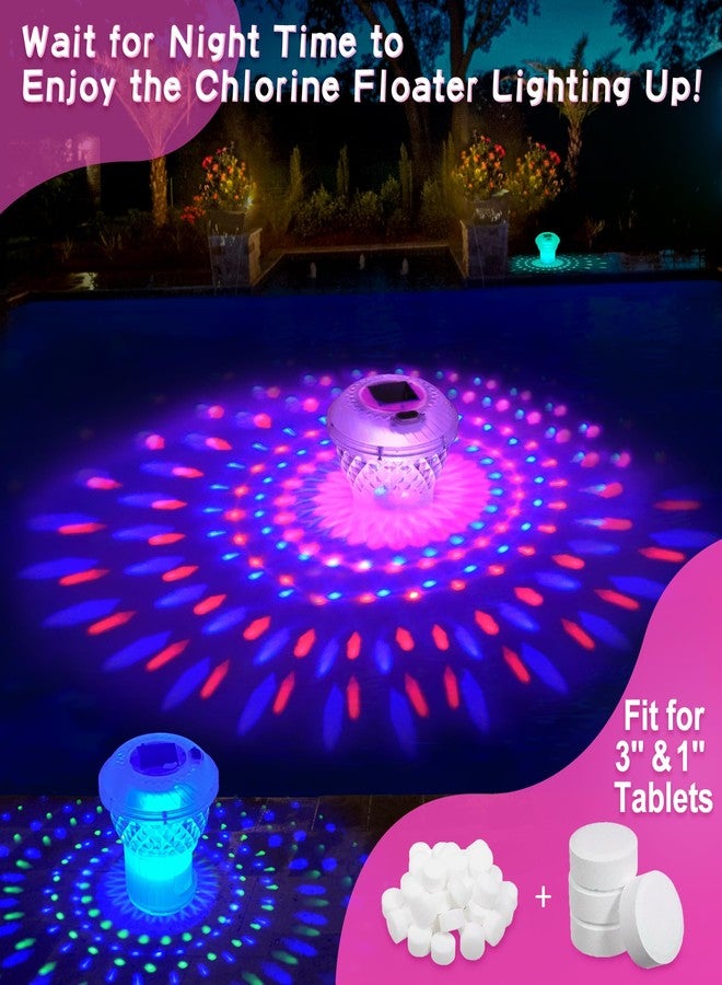 FineBud Chlorine Floater with Colorful Solar Lights - Image 5