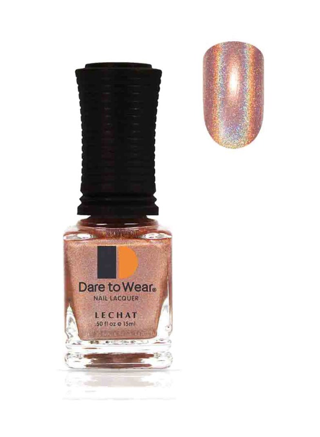 Lechat Nail Polish Color Terracotta Red Holographic Glitter By Lechat Spectra Wavelength Sdw04