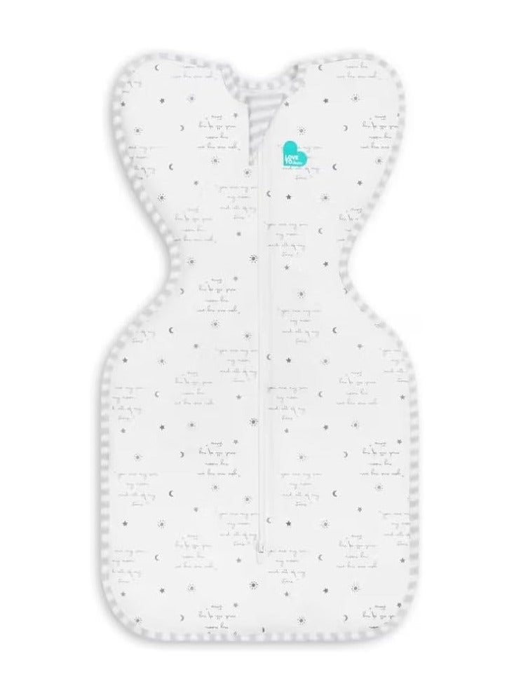 LOVE TO dream Stretch Cotton Baby Swaddle Wrap, Arms Up Design for Easy Self-Soothing, Soft Breathable Baby Sleepwear, Cozy Baby Wrap for Comfortable Sleep - Image 1