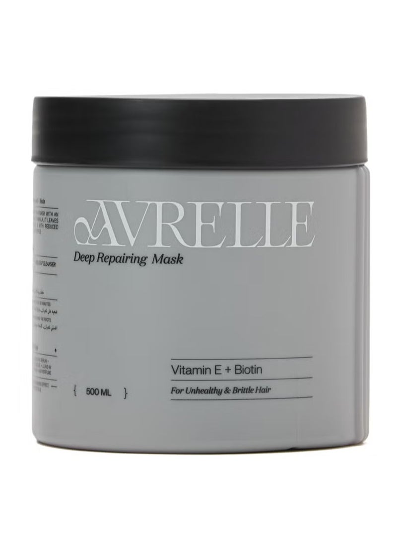 Hair Mask with vitamin E & biotin
