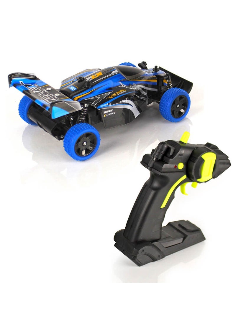 UKR UKR High-Speed Blue Racing Car with 4-Channel Remote Control for Kids – Thrilling RC Toy Vehicle  - Image 2