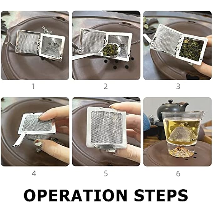 ARKTEK Tea Infuser 1Pcs Stainless Steel Tea Strainer Food Grade Mesh Tea Filter For Loose Tea Leaf Herbs Or Spice - Image 3