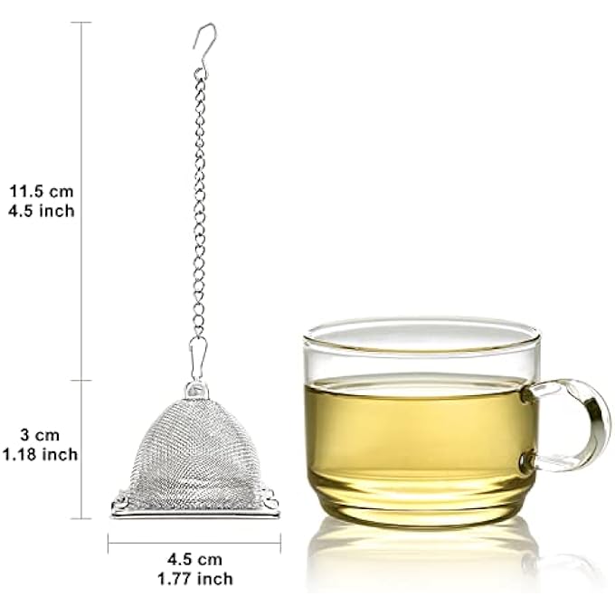 ARKTEK Tea Infuser 1Pcs Stainless Steel Tea Strainer Food Grade Mesh Tea Filter For Loose Tea Leaf Herbs Or Spice - Image 2
