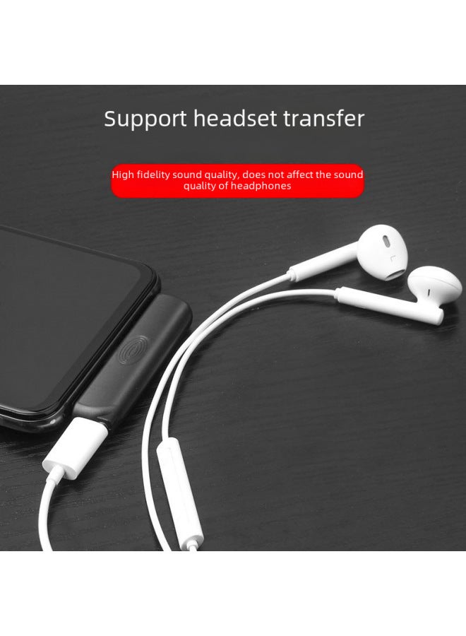 محول من النوع c، مقبض مساعد للعبة الكوع لسماعات Huawei Apple، الهاتف المحمول، محول شحن سريع - اللون: محول كامل الوظائف من النوع C، أسود - Image 5