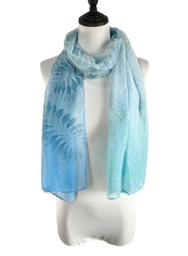 Acotavie Scarfs for Women Lightweight Fashion Scarves Print Floral Pattern Scarf Shawl Wraps (B02) - Image 2