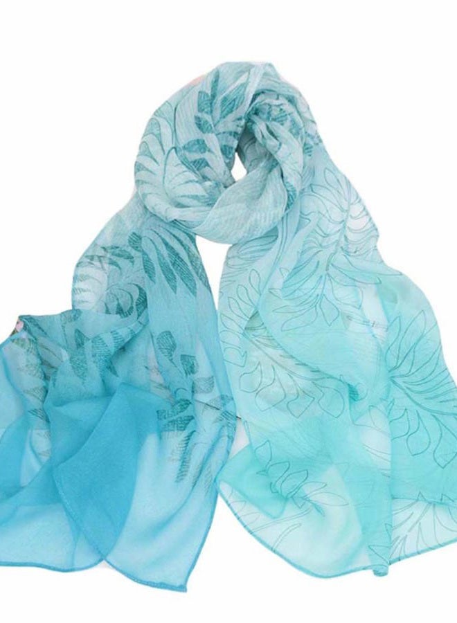 Acotavie Scarfs for Women Lightweight Fashion Scarves Print Floral Pattern Scarf Shawl Wraps (B02) - Image 1