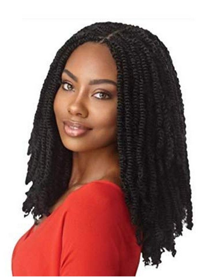 Outre Multi Pack Deals Outre Synthetic Braid X Pression Twisted Up Springy Afro Twist 24" (2Pack 1B)  - Image 1