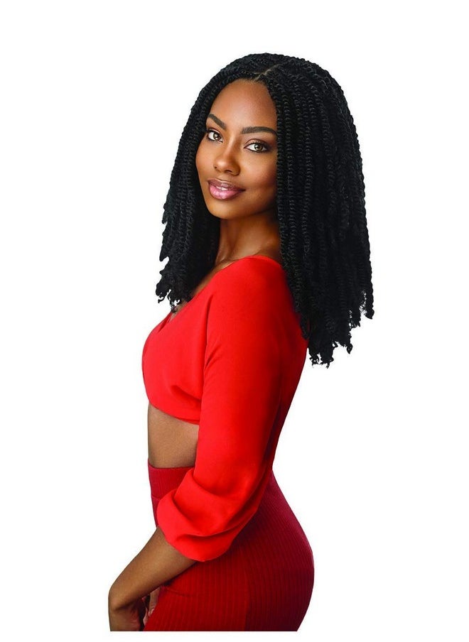Outre Multi Pack Deals Outre Synthetic Braid X Pression Twisted Up Springy Afro Twist 24" (2Pack 1B)  - Image 3