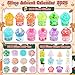 Okaybee Slime Advent Calendar 2025 Christmas Countdown Calendar 24 Days of Surprises with GlowinTheDark Slime Kit Halloween Toy for Kids Toddlers Teens Girls Boys - Image 4