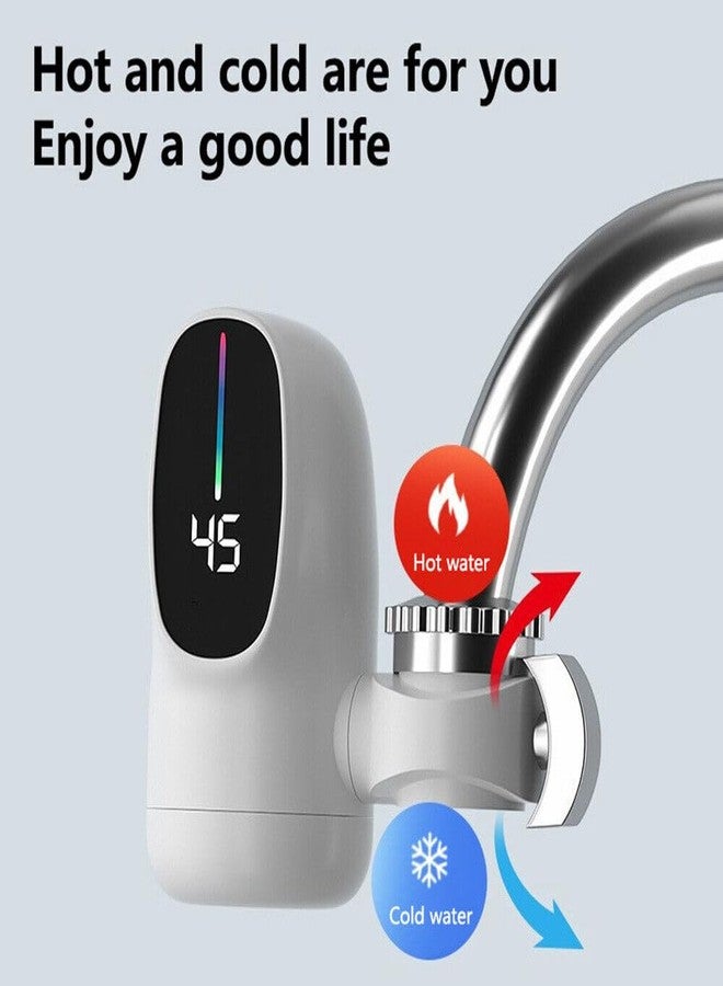 Drumstone 𝟏𝟓 𝐘𝐞𝐚𝐫𝐬 𝐆𝐮𝐚𝐫𝐚𝐧𝐭𝐞𝐞, Instant Water Heater Tap, ABS and Metal Build, 0.04-0.5 MPA Working Pressure, Energy‑Smart Point‑of‑Use Hot Water for Cafes Clinics Salons and Homes - Image 3
