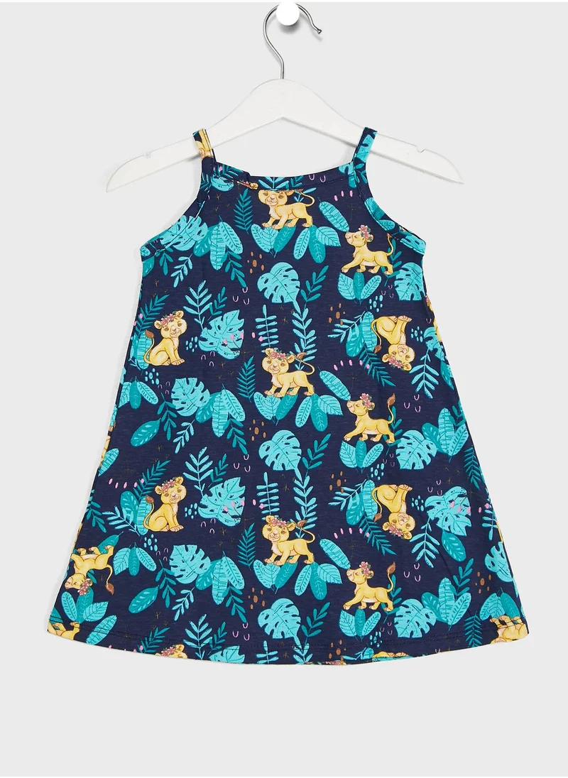 Bee Loop Infant Printed Midi Dress