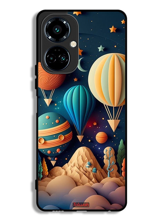 Tolwak Tecno Camon 19 Pro Protective Case Cover Perrashut Art - Image 1