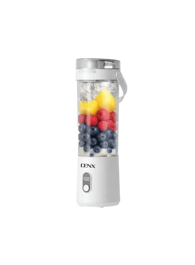 DENX DX3227 Portable Blender – Powerful Motor & Sharp Stainless Steel Blades for Perfect Blends in Seconds Cordless & Rechargeable, One-Touch Control - Image 1