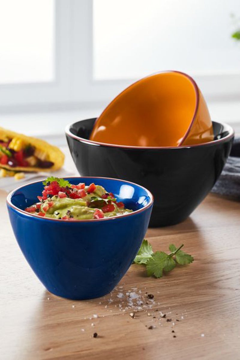 Tchibo 3 Pcs Storage Bowl Set, Brown Combo  - Image 1