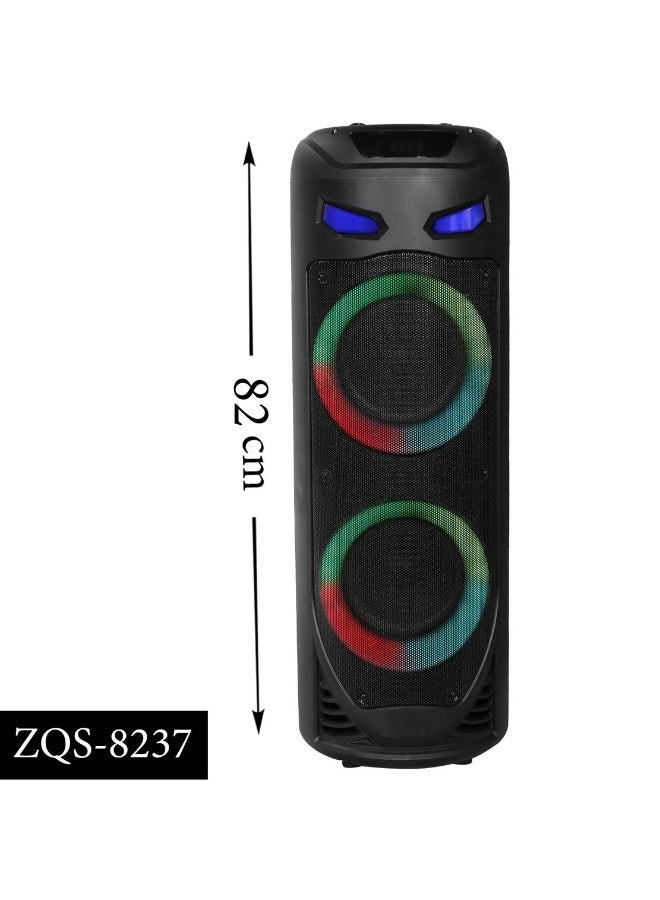 singe Wireless Bluetooth Speaker with Microphone TWS and AUX Loud and Clear Sound Long-lasting Battery with Rechargeable Capability zqs8237 - Image 2