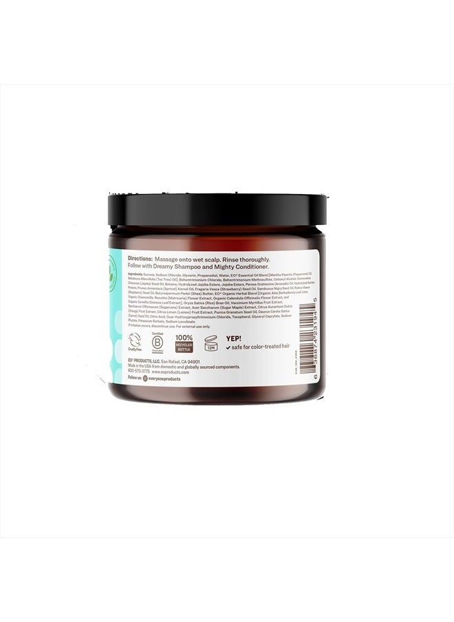 everyone for every body - Everyone Hair Care Super Scalp Scrub - Peppermint & Tea Tree, 8 fl oz Bottle, Scalp Exfoliator, Gentle Hair Scrub Removes Dirt & Sweat Build Up, Sulfate Free & Paraben Free - Image 1