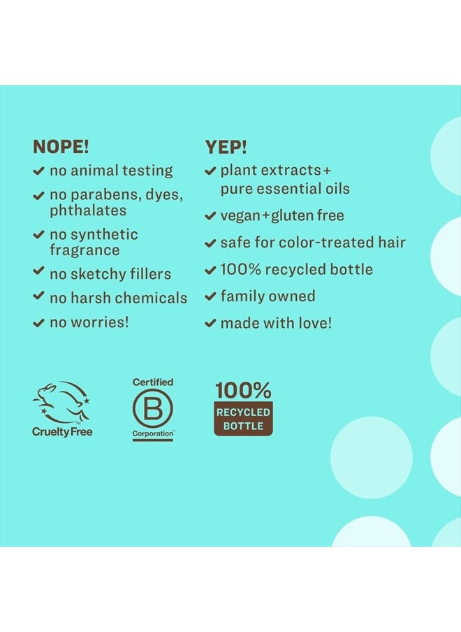 everyone for every body - Everyone Hair Care Super Scalp Scrub - Peppermint & Tea Tree, 8 fl oz Bottle, Scalp Exfoliator, Gentle Hair Scrub Removes Dirt & Sweat Build Up, Sulfate Free & Paraben Free - Image 1