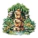 Aeekdook Wooden Puzzles for Adults Capybara Wood Puzzles Adult Unique Animal Shape Wooden Jigsaw Puzzles for Adults Birthday Gifts for Puzzle Lovers Family S 85 81in - Image 2
