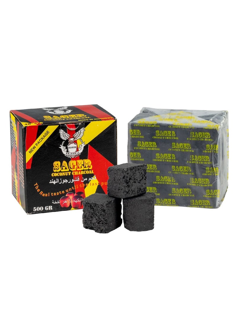 CERAMIC - Sager Charcoals Quick Ignite and Long Lasting 48 Pieces 3 Boxes Combo Pack - Image 1