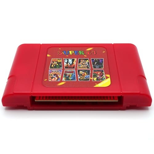 Retrotech Super 64 Plus 340 In 1 Multi Game Cartridge For Nintendo N64 Video Game Console - Image 3