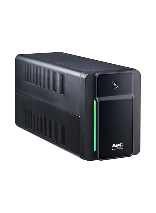 APC - APC Back-UPS 1600VA Tower, 230V, 6x IEC C13 Outlets, AVR, Surge Protection, Battery Backup, LCD Display, Energy-Efficient, for Home & Office Use | BX1600MI - Image 1