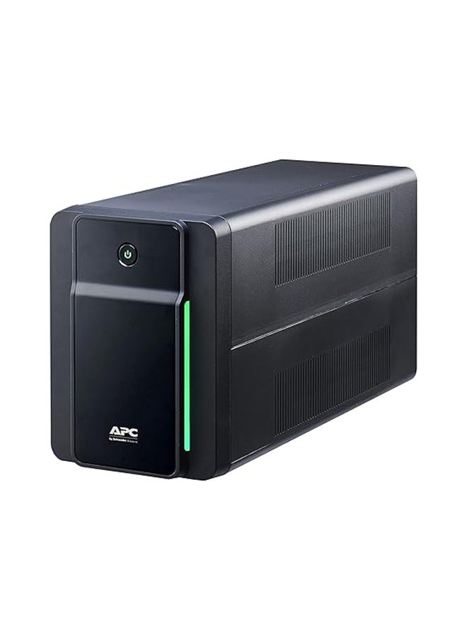 APC - APC Back-UPS 1600VA Tower, 230V, 6x IEC C13 Outlets, AVR, Surge Protection, Battery Backup, LCD Display, Energy-Efficient, for Home & Office Use | BX1600MI - Image 1