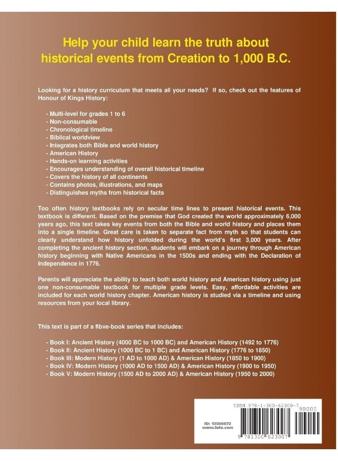 Honour of Kings Ancient and American History 1 Test Packet & Answer Key - Image 2