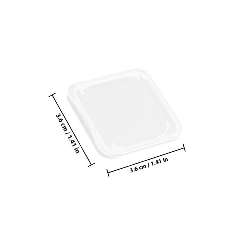 50 Pcs Memory Card Storage Case Travel Holder Box Black Electronics Accessory - Image 3