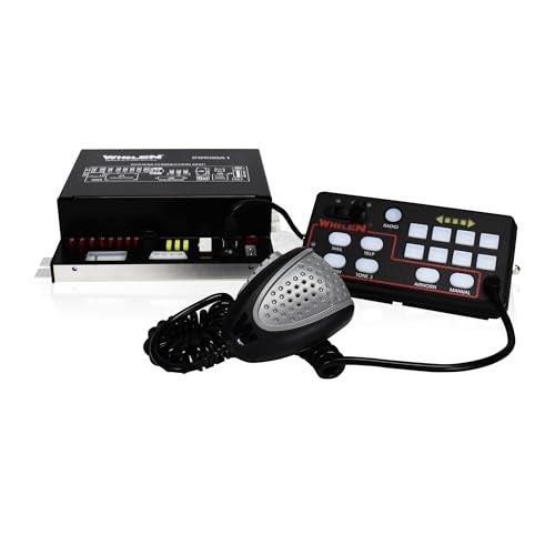 Whelen 295SSA1 Single Tone Siren Control Center – 100-Watt Siren System with 17 Tones, Programmable Power Distribution Switches, Traffic Advisor Contro, Compact Design for Emergency Response Vehicles - Image 1
