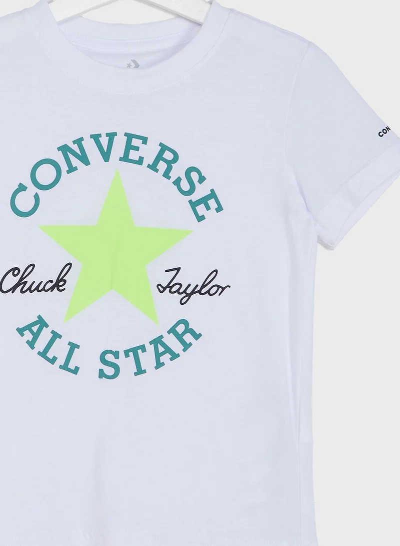 CONVERSE Kids Dissected Chuck Patch T-Shirt