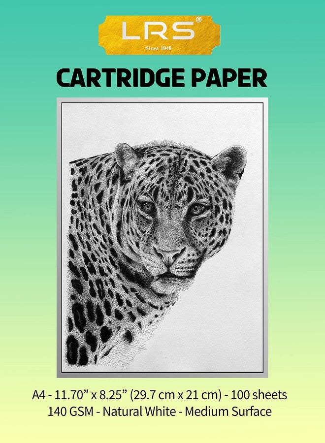 LRS Cartridge Paper Snow White - 140GSM (A4 Size - 100 Sheets) - Image 2