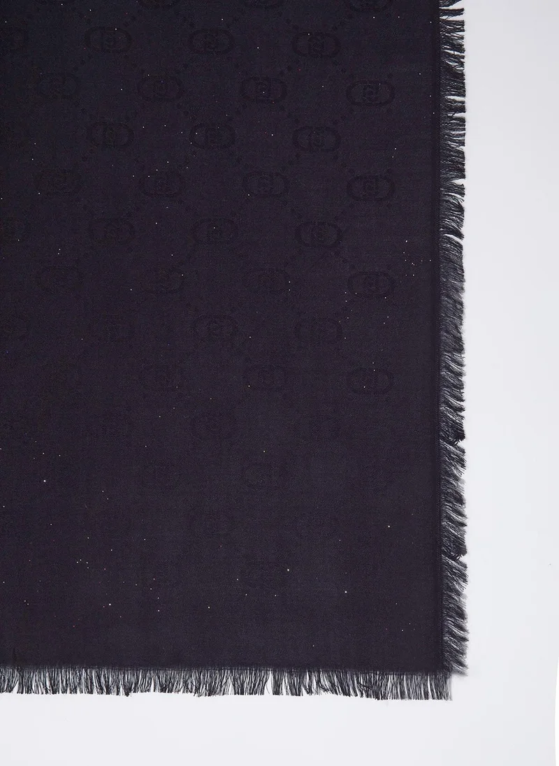 Liu Jo Stole with jacquard logo