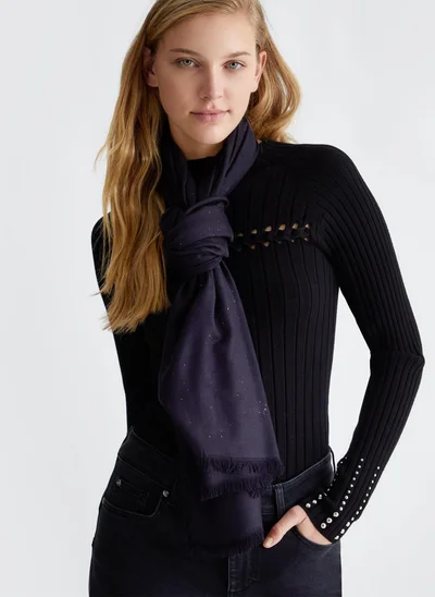 Liu Jo Stole with jacquard logo