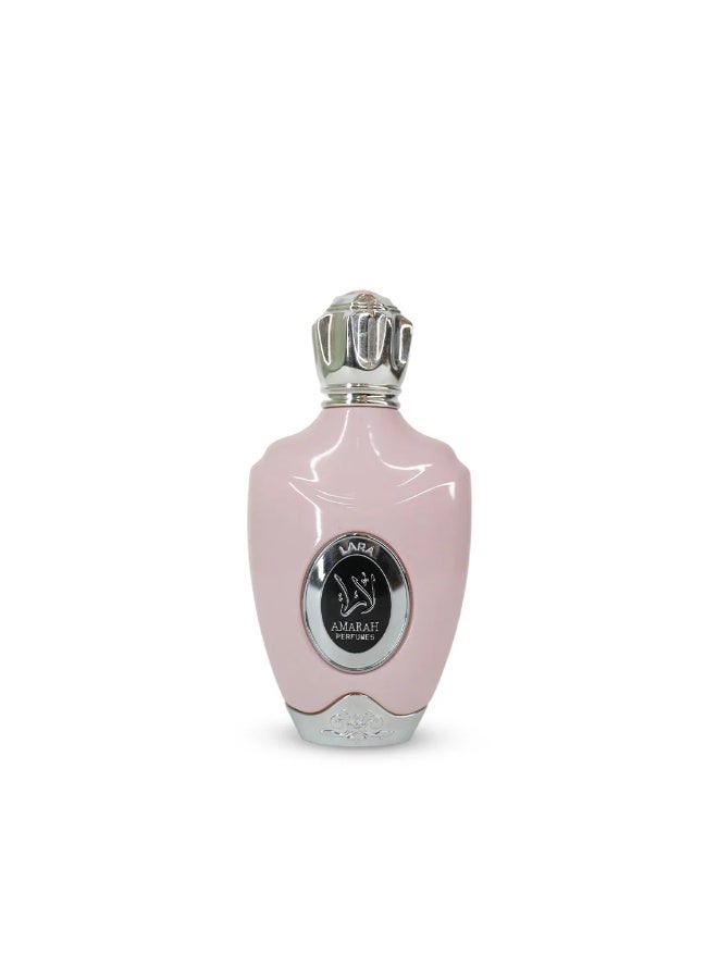 أمارة للعطور لارا عطر نسائي فاخر 100 مل شرقي زهري فاكهي برائحة المشمش والخوخ والياسمين والفانيليا وخشب الصندل عطر ثابت وفواح للنساء مناسب للاستخدام اليومي والمناسبات الخاصة - Image 2