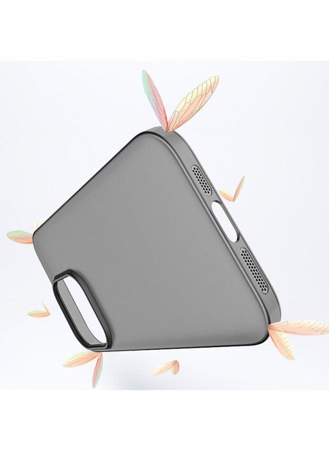 Generic - PC Frosted For Iphone 14 Mobile Phone Case All-inclusive For Iphone13promax Drop-resistant Scratch-resistant Ultra-thin Applicable 12 Sets-Color:Semi-transparent Gray [frosted Pc Hard Shell] Ultra-thin Scratch-resistant-Applicable Model:For Iphone 12Pro - Image 1