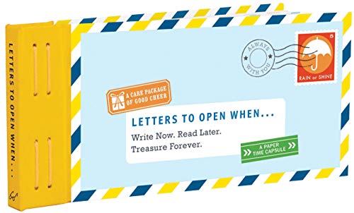 Chronicle Books Letters to Open When...: Write Now. Read Later. Treasure Forever. - Image 1