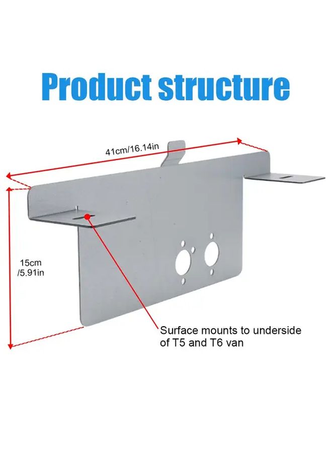 Universal Diesel Parking Heater Mounting Bracket 1pc for Automotive Heating System - Image 3