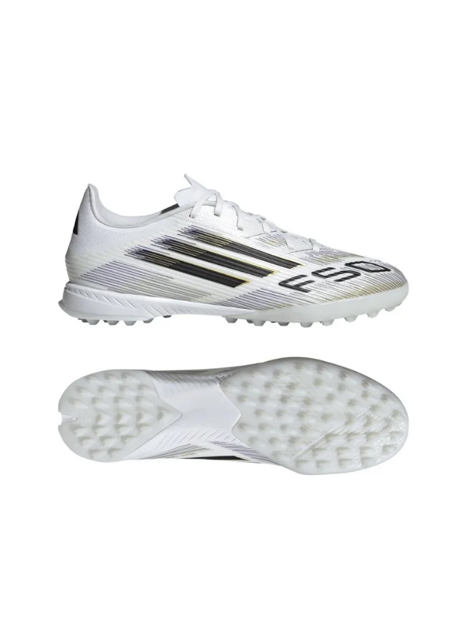 adidas Adidas F50 League Tf U White Football/Soccer Shoes For Unisex