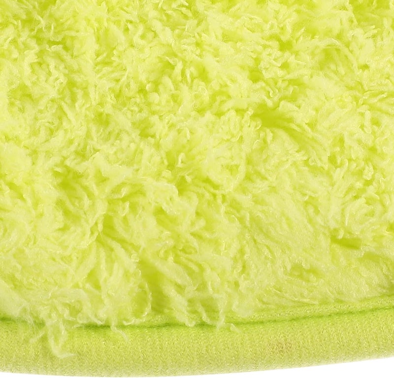 Non-Slip Bath Mat for Bathroom Floor, Oval Shower Rug 40x60cm, Green Sherpa Microfiber Bath Rug, Anti-Skid Soft Absorbent Carpet for Home Bathroom Use - Image 4
