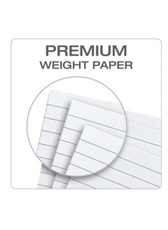 ATKET 100-Piece Ruled Index Card White 180gsm Thickness 12x8cm Size  - Image 3