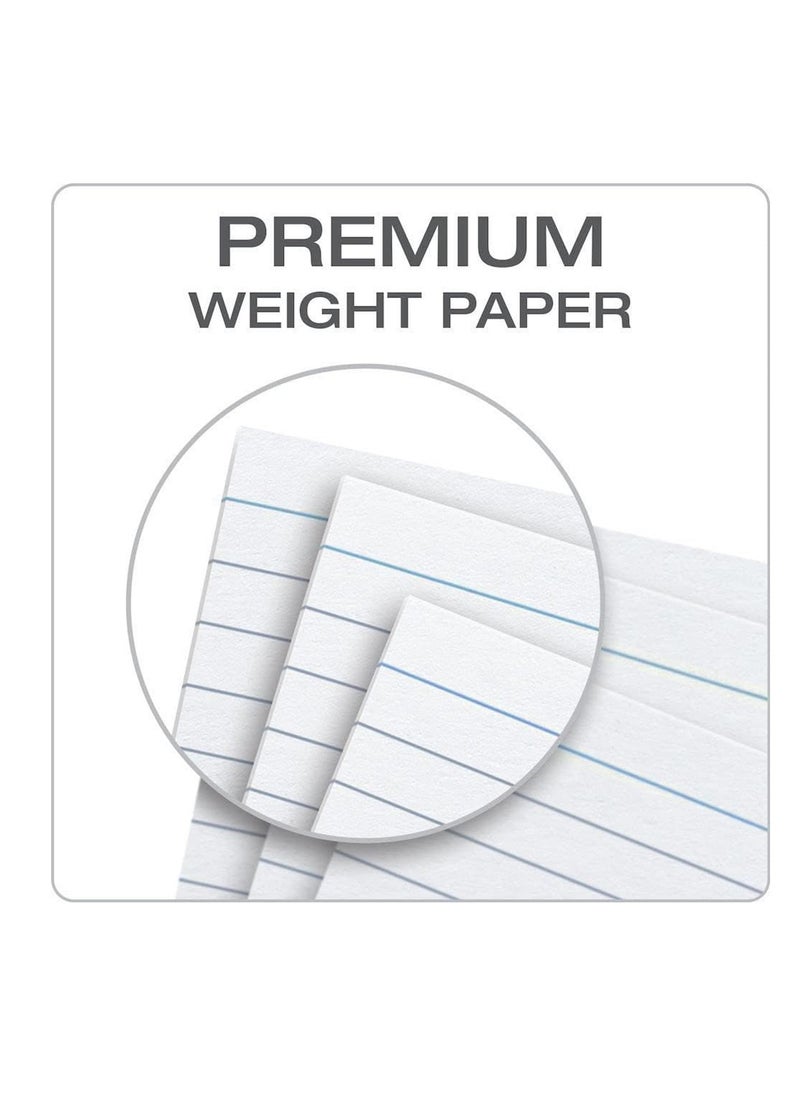 ATKET 100-Piece Ruled Index Card White 180gsm Thickness 12x8cm Size  - Image 3
